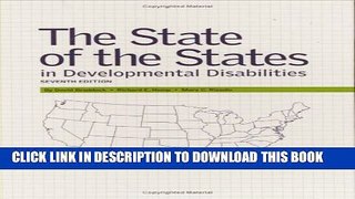 New Book State of the States in Developmental Disabilities