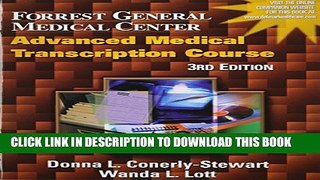 New Book Forrest General Medical Center Advanced Medical Transcription Course [With CDROM]