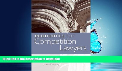 READ PDF Economics for Competition Lawyers FREE BOOK ONLINE