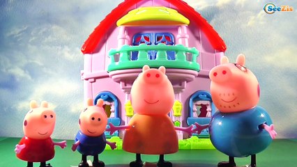 Свинка Пеппа Мультики с игрушками. Пеппа и Спайдермен спасают Джорджа Серия 46