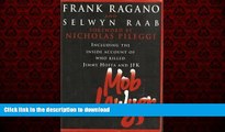 READ THE NEW BOOK Mob Lawyer: Including the Inside Account of Who Killed Jimmy Hoffa and JFK READ