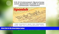 Big Deals  US Citizenship Question and Answer Flash Cards (Spanish Version) (Spanish Edition)