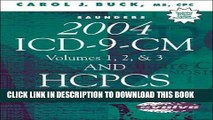 New Book Saunders 2004 ICD-9-CM, Volumes 1, 2   3 and HCPCS, Level II