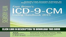 Collection Book ICD-9-CM Coding Handbook, with Answers, 2015 Rev. Ed. (ICD-9-CM Coding Handbook