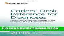 New Book Coders` Desk Reference for Diagnoses (ICD-10-CM) 2016