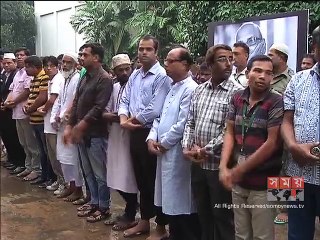 সৈয়দ শামসুল হকের প্রথম জানাজা অনুষ্ঠিত