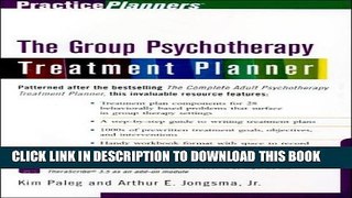 Collection Book The Group Therapy Treatment Planner