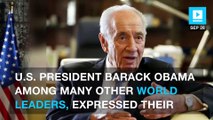 World leaders mourn the death of former Israeli President Shimon Peres