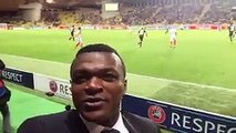 Marcel Desailly capte l’égalisation de Monaco en se filmant