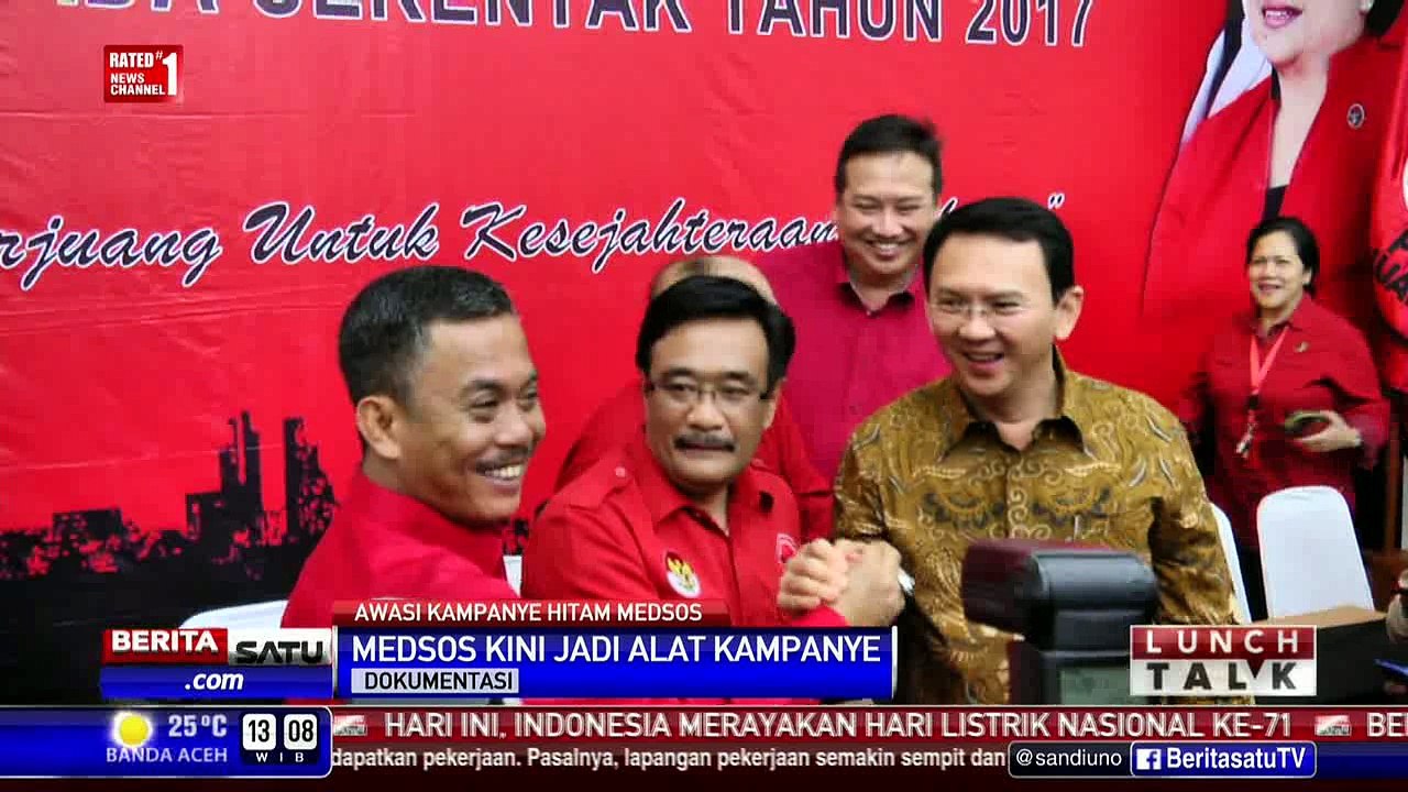 Lunch Talk: Awasi Kampanye Hitam Medsos #1