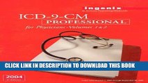 Collection Book ICD-9-CM Professional for Physicians, Volumes 1   2 - 2004 (Softbound) (Physician