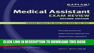 New Book By Diann Martin: Kaplan Medical Assistant Exam Review Second (2nd) Edition