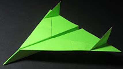 How to make a Paper Airplane that FLIES FAR and Straight
