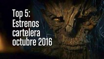 Top 5: Estrenos de cartelera de octubre 2016