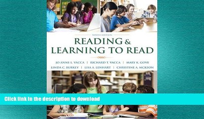 READ  Reading   Learning to Read, Enhanced Pearson eText with Loose-Leaf Version -- Access Card