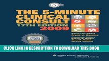 Collection Book The 5-Minute Clinical Consult 2009, Book and Website (The 5-Minute Consult Series)