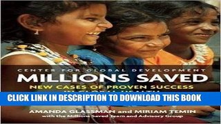 New Book Millions Saved: New Cases of Proven Success in Global Health