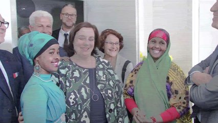 Emmanuelle Cosse inaugure la résidence sociale "Les fonderies" d'Adoma