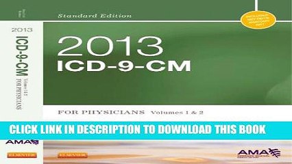 Collection Book 2013 ICD-9-CM for Physicians, Volumes 1 and 2, Standard Edition, 1e (Ama Physician