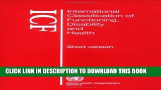 Collection Book International Classification of Functioning, Disability and Health