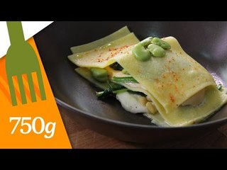 Lasagnes aux épinards et mozzarella di Buffala fumée - 750 Grammes (Recette sponsorisée)