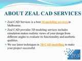 3D Modeling Cad Drafting Services – Zeal Cad Services