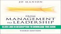 Collection Book From Management to Leadership: Strategies for Transforming Health