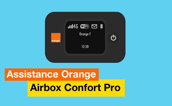 Airbox Confort Pro - Restez connectés - Orange