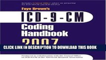 New Book ICD-9-CM Coding Handbook 2007, With Answers (ICD-9-CM Coding Handbook (W/Answers))