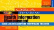 Collection Book Prentice Hall s Question and Answer Review of Health Information Management (8th