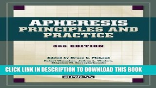 Collection Book Apheresis: Principles and Practice, 3rd edition