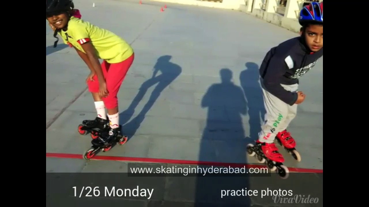 Skaters Rare pics of Skating Practice session