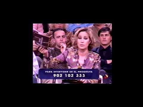 Caso Alcàsser. Antena 3. Otra Dimensión. ¿Dónde está Antonio Anglés? 2003.11.11