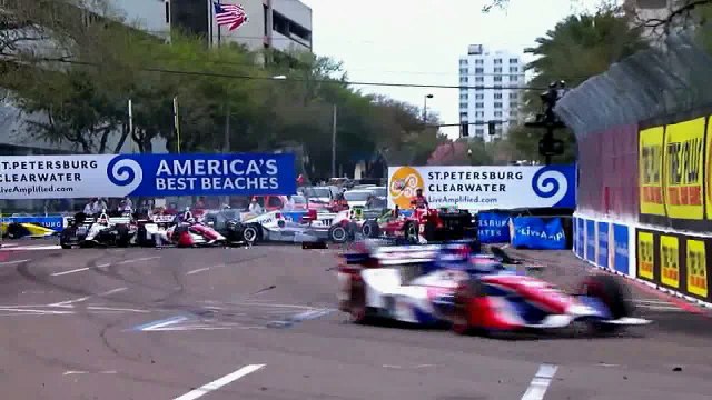 Indycar Crashes 2016 part 1