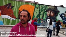 Verviers: Une fresque de street art engagée