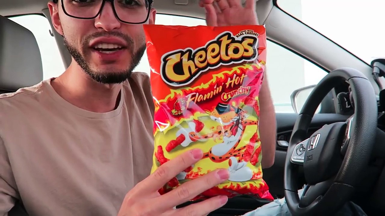 Can HOT CHEETOS Protect iPHONE 7 from 1000 FT EXTREME DROP TEST!!