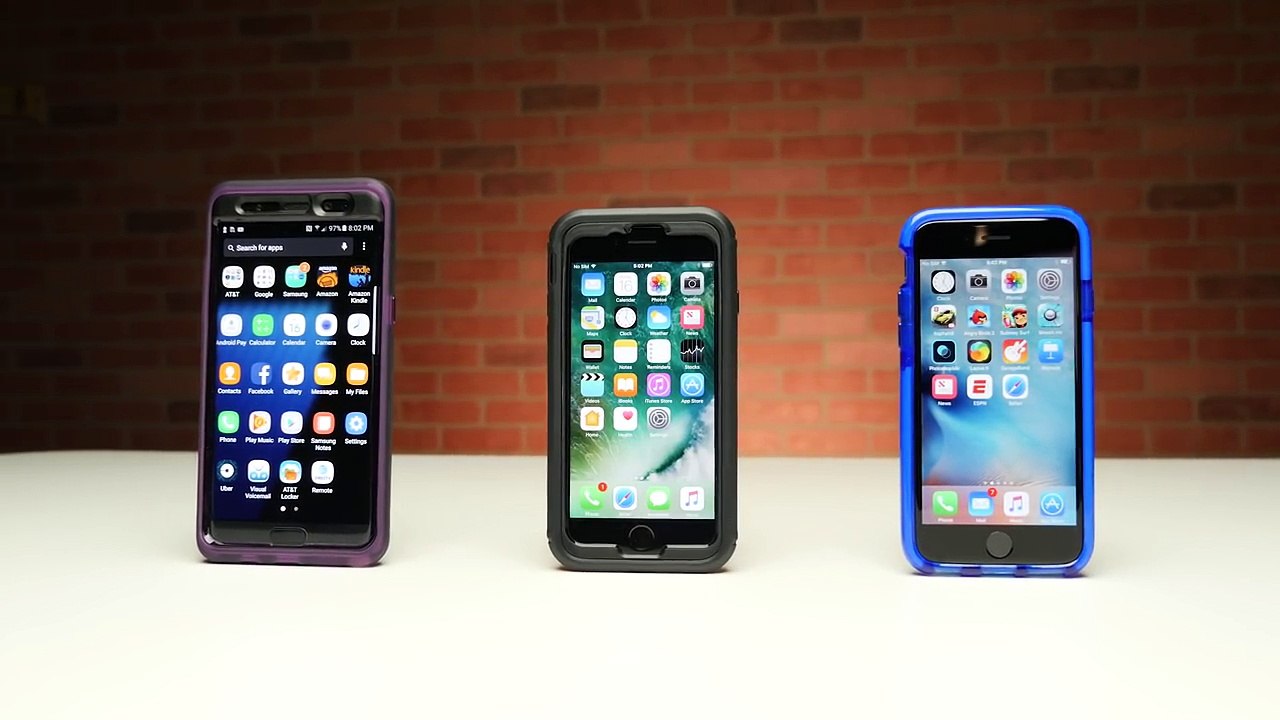 iPhone 7 Plus vs. Galaxy Note 7 Drop Test!