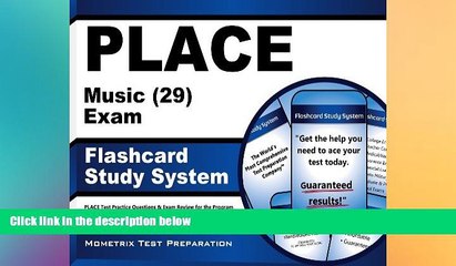 Big Deals  PLACE Music (29) Exam Flashcard Study System: PLACE Test Practice Questions   Exam