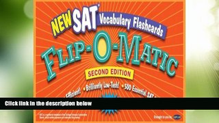 Big Deals  Kaplan SAT Vocabulary Flashcards Flip-O-Matic, 2nd edition  Best Seller Books Most Wanted