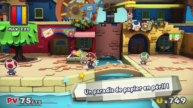 Paper Mario Color Splash - L'histoire se dévoile (Wii U)