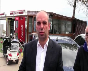 mudanya sahilinde yıkımlar başladı