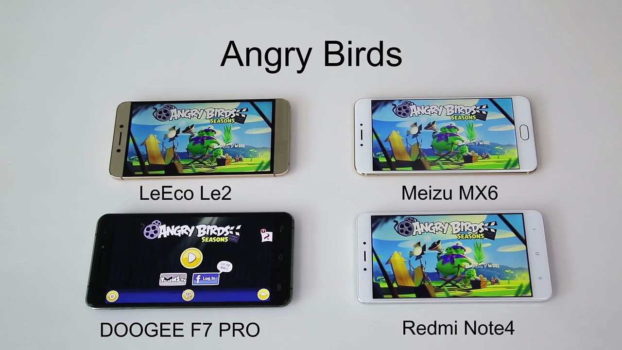 Experiencia de juego: Doogee F7 Pro / Meizu MX6 / LeEco Le2 / Xiaomi Redmi Note 4