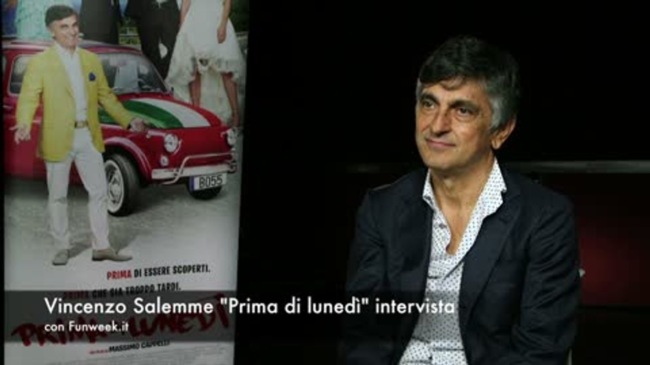 Prima di Lunedì: Vincenzo Salemme intervista