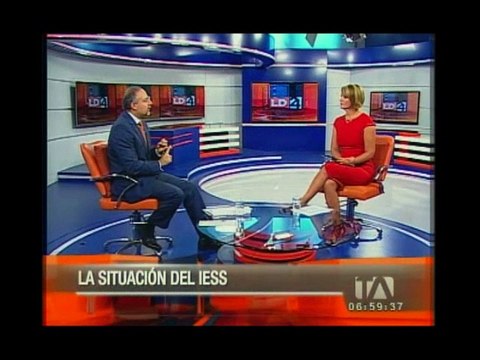 Richard Espinosa habla sobre la situación actual del IESS