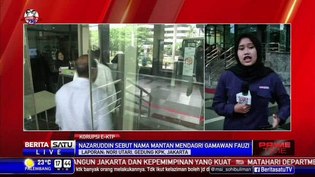 Selain Gamawan, Nazar Juga Sebut Anas Dalam Kasus Korupsi e-KTP