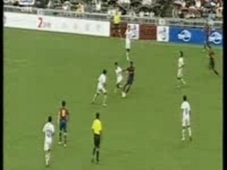Mission Hills 0 - 4 F.C.Barcelona 1er but de Xavi
