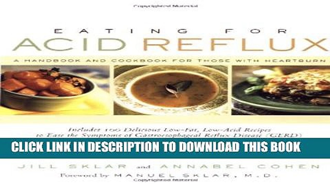 [PDF] Eating for Acid Reflux: A Handbook and Cookbook for Those with Heartburn Popular Colection