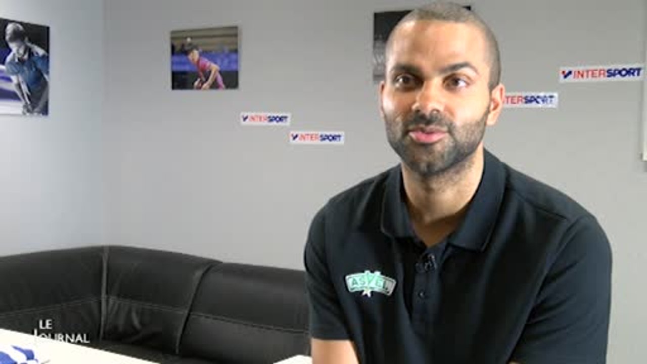 Basket-ball : Tony Parker au Vendéspace (Vendée)