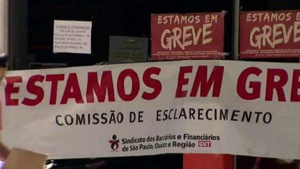 Bancários decidem continuar greve