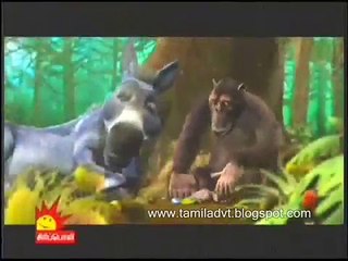 Funny Mentos Animated Cartoon Tamil ADVT : Ape to Man